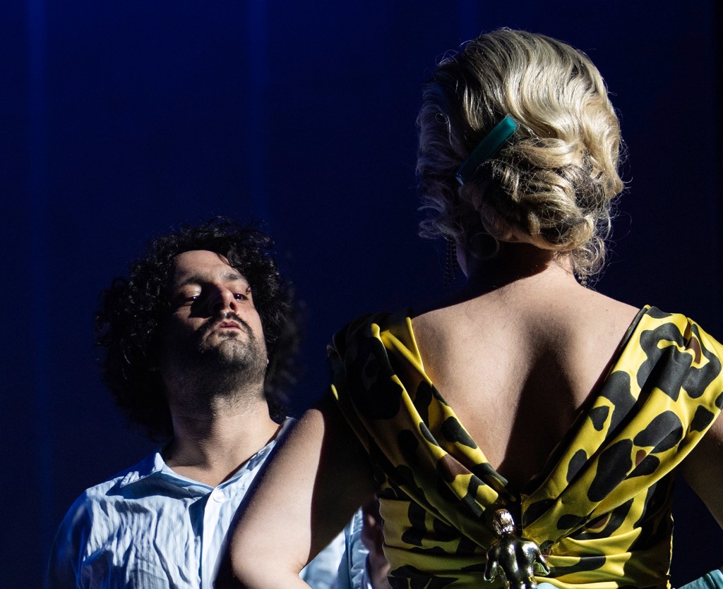 Der Meister und seine Muse.  Oder so. (Foto: Judith Schlosser)